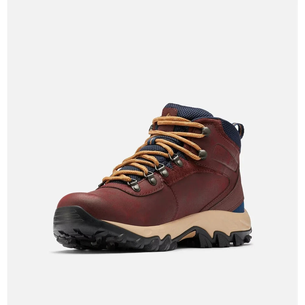 Columbia Newton Ridge Plus II Men 15 Madder Brown Waterproof Hiking Boot ZAP2664